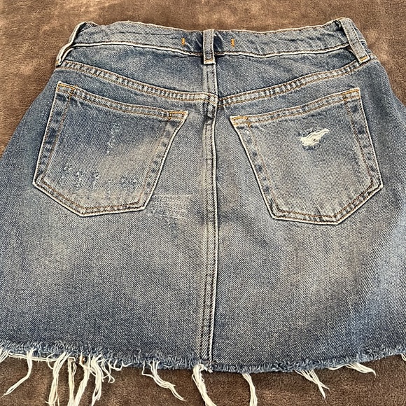 Free People Denim Skirt, size 25 - Picture 3 of 3